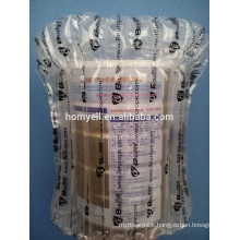 milk powder can plastic air bag packaging/inflatable protective wrap/air filled cushion